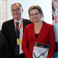 AProf Richard Loh and Sussan Ley