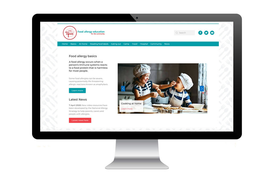 Food Allergy Education website